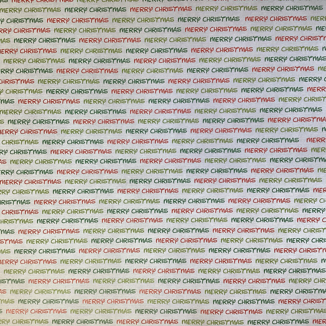 Scrapbook Customs MERRY CHRISTMAS GREEN SNOWFLAKES 12"X12" Scrapbook Paper