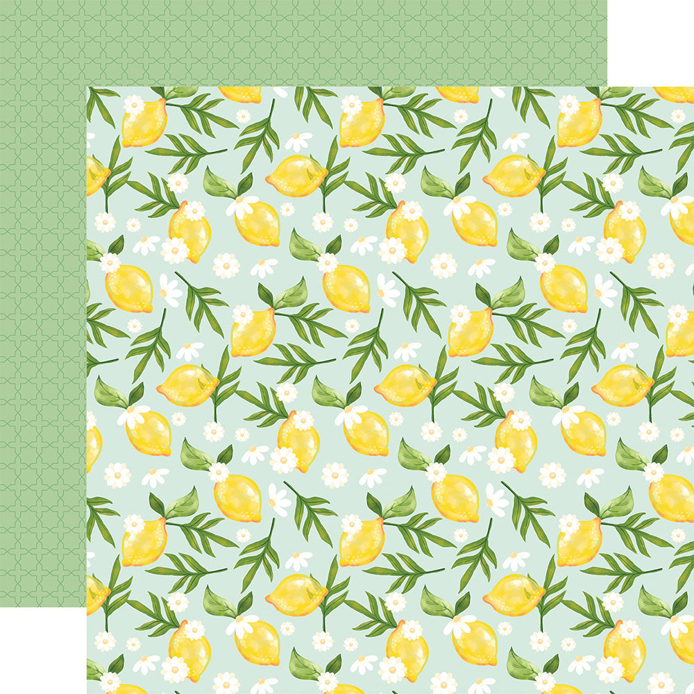 Carta Bella Fruit Stand LOVELY LEMONS 12"x12" Paper