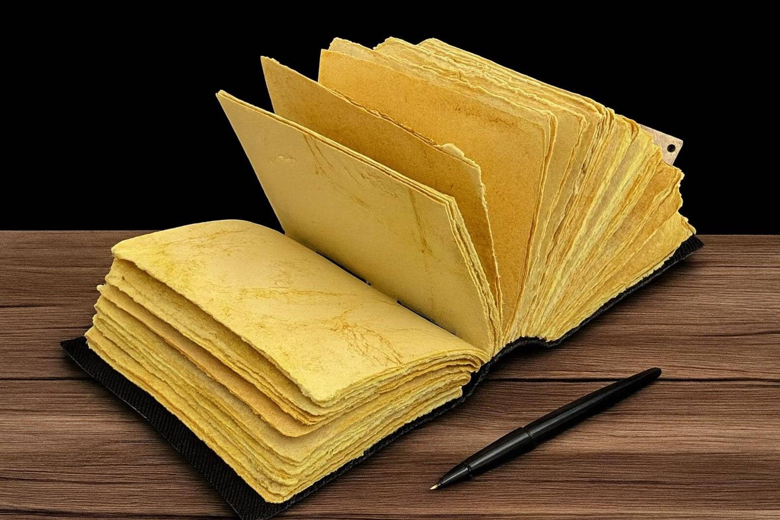 Soft Leather Journal Harry Potter SPELL BOOK OF WIZARDS Blank A7
