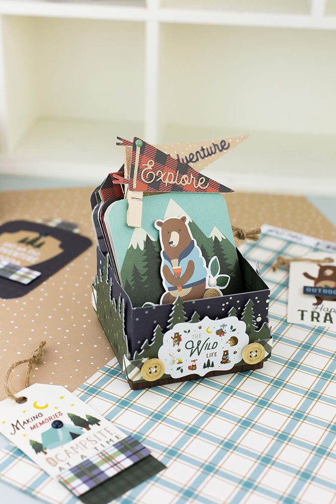 Echo Park CALL OF THE WILD 12"X12" Scrapbook Collection Kit