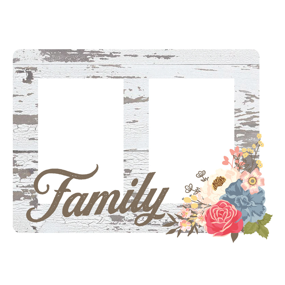 Simple Stories FRONT PORCH Chipboard Frames 6pc