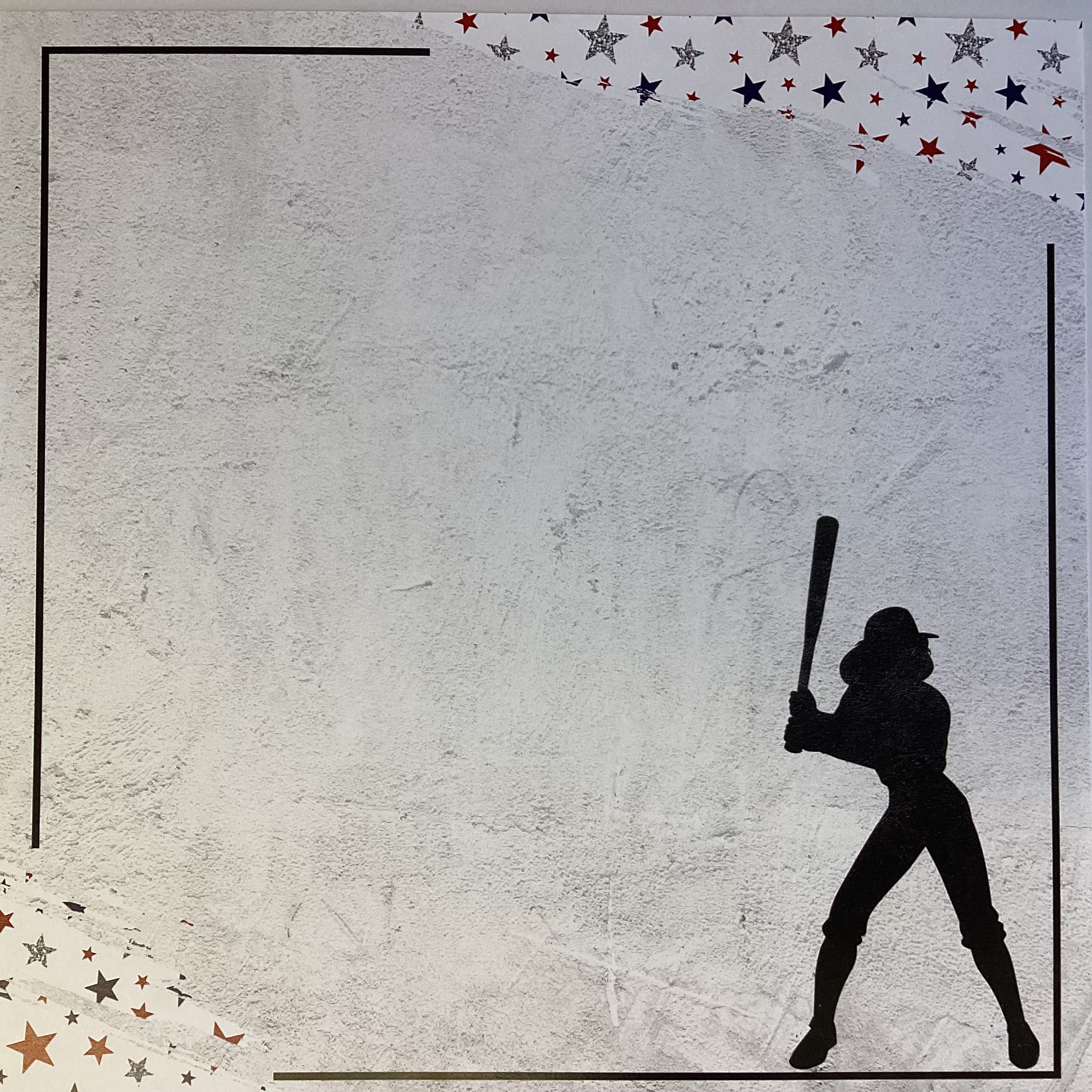 Scrapbooksrus GIRLS LOVE SPORTS 12”X12” Scrapbook Paper