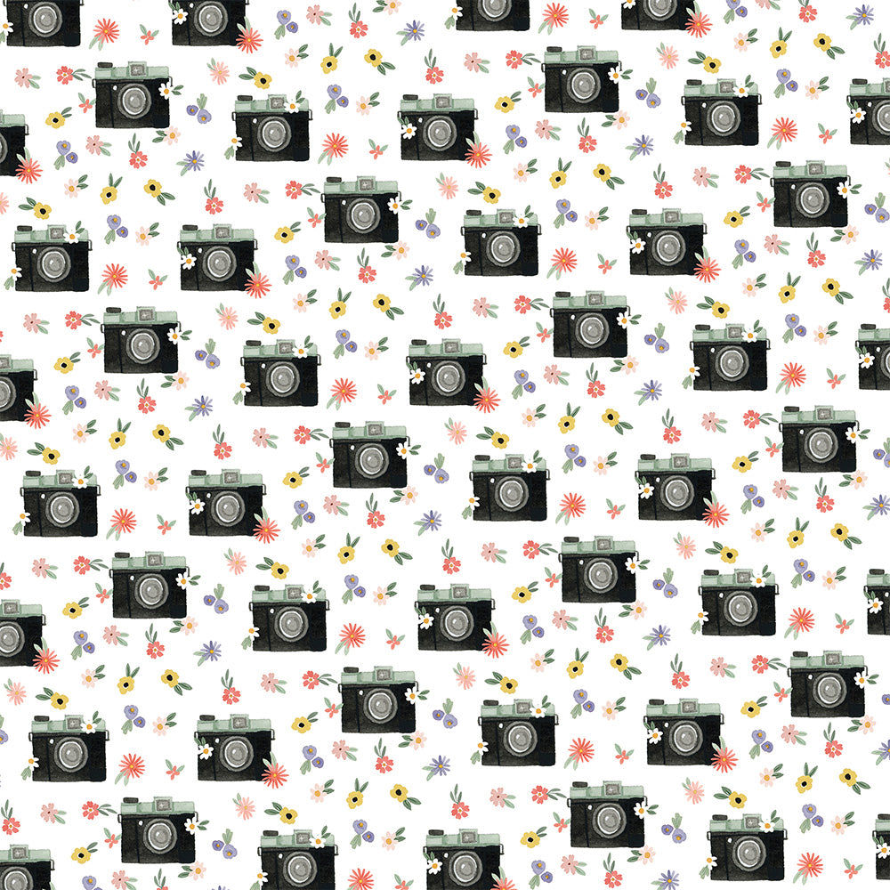 Carta Bella HERE THERE and EVERYWHERE 12"X12" Scrapbook Paper