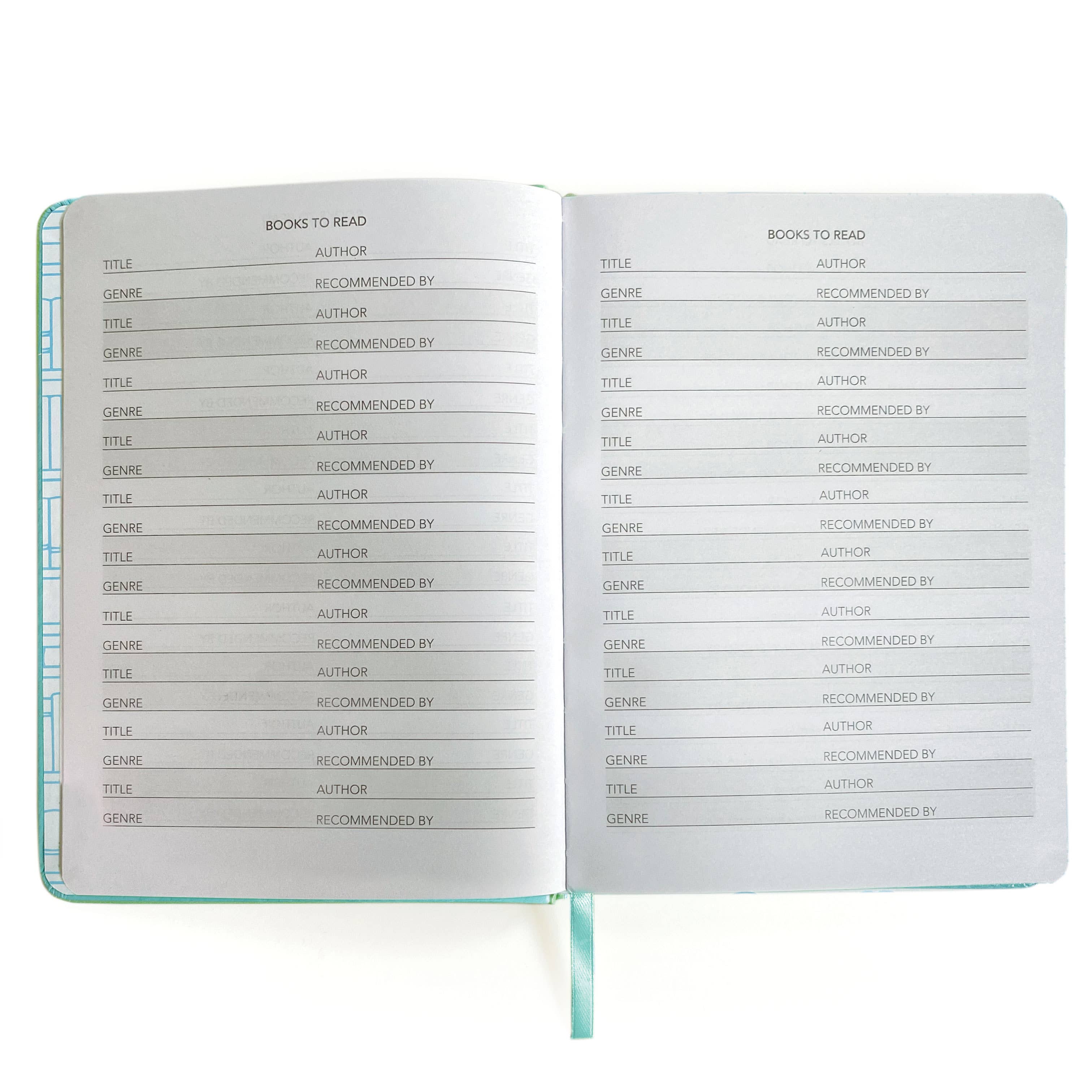 Paper House Literary Journal WELL READ BLUE Book Tracker