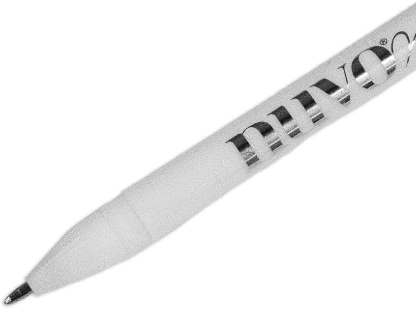 Nuvo WHITE Gel Pens 2pc