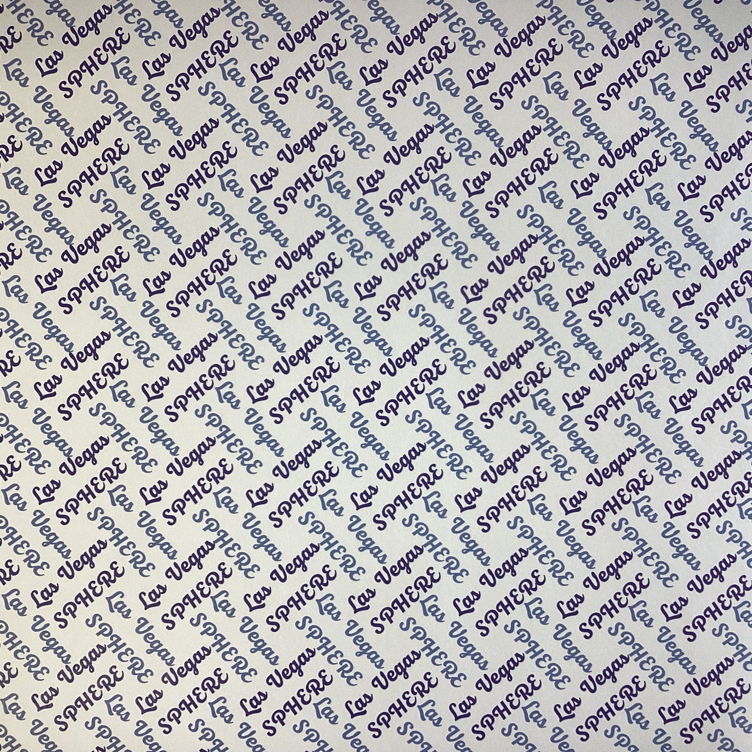 LAS VEGAS SPHERE DIAGONAL 12"X12" Scrapbook Customs Paper