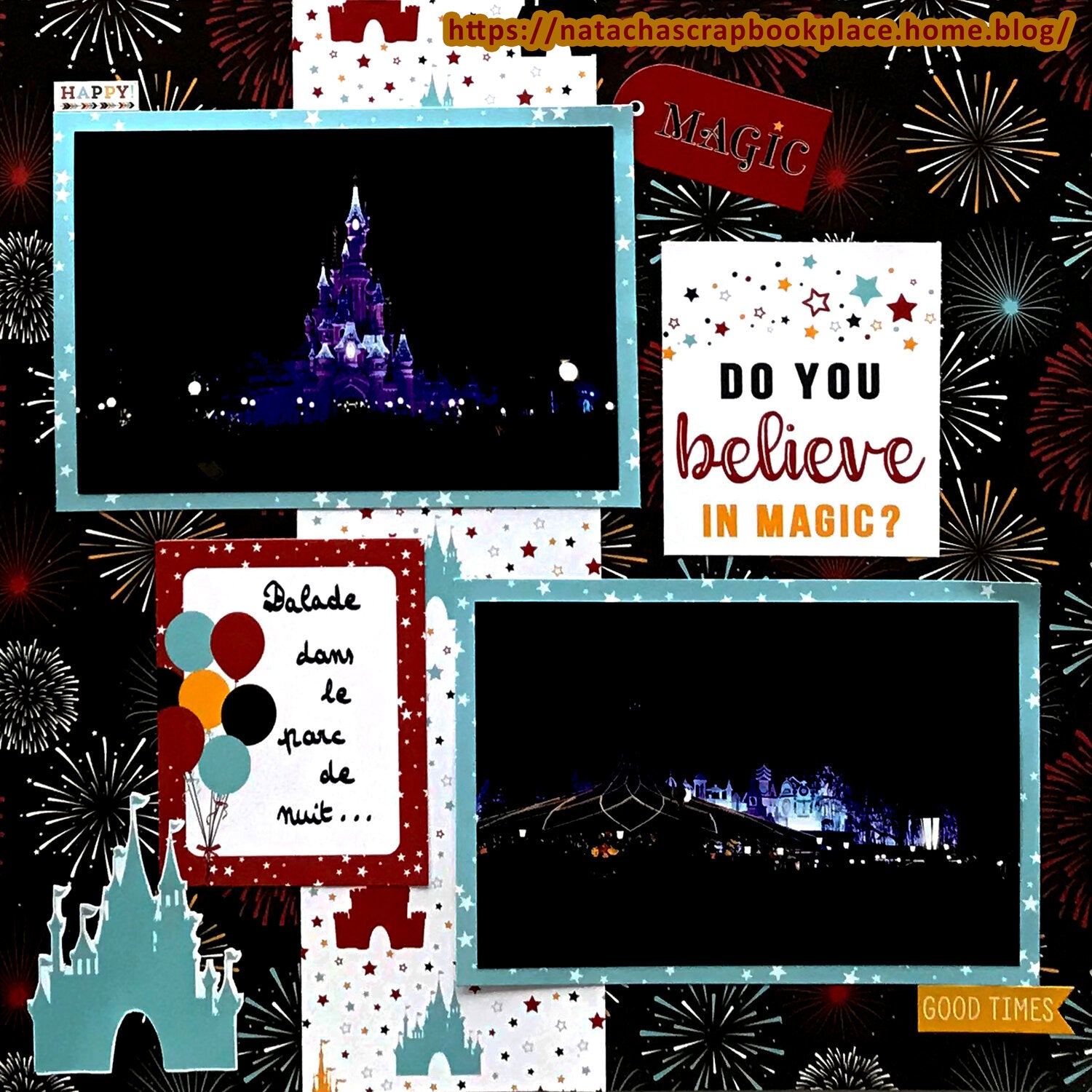 Echo Park MAGICAL ADVENTURE 2 12"X12" Scrapbook Collection Kit