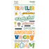 Simple Stories HAPPY TRAVELS FOAM STICKERS 28pc