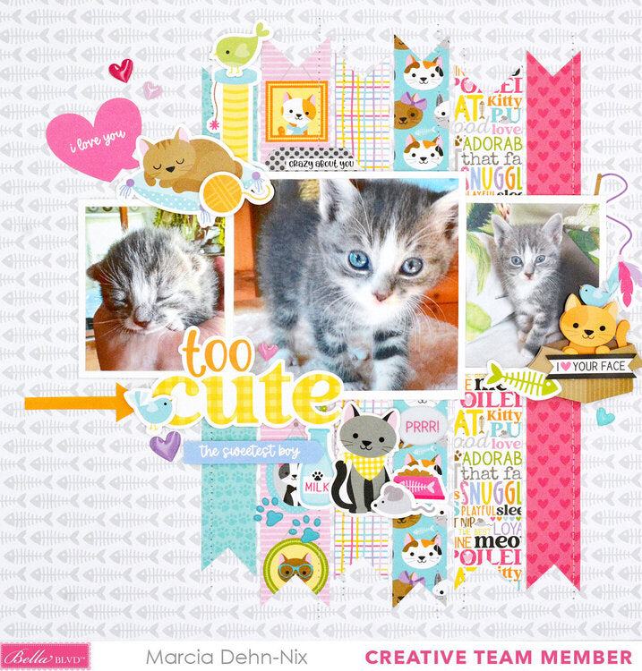 Bella Blvd Meow PRETTY KITTY Bella-Pops