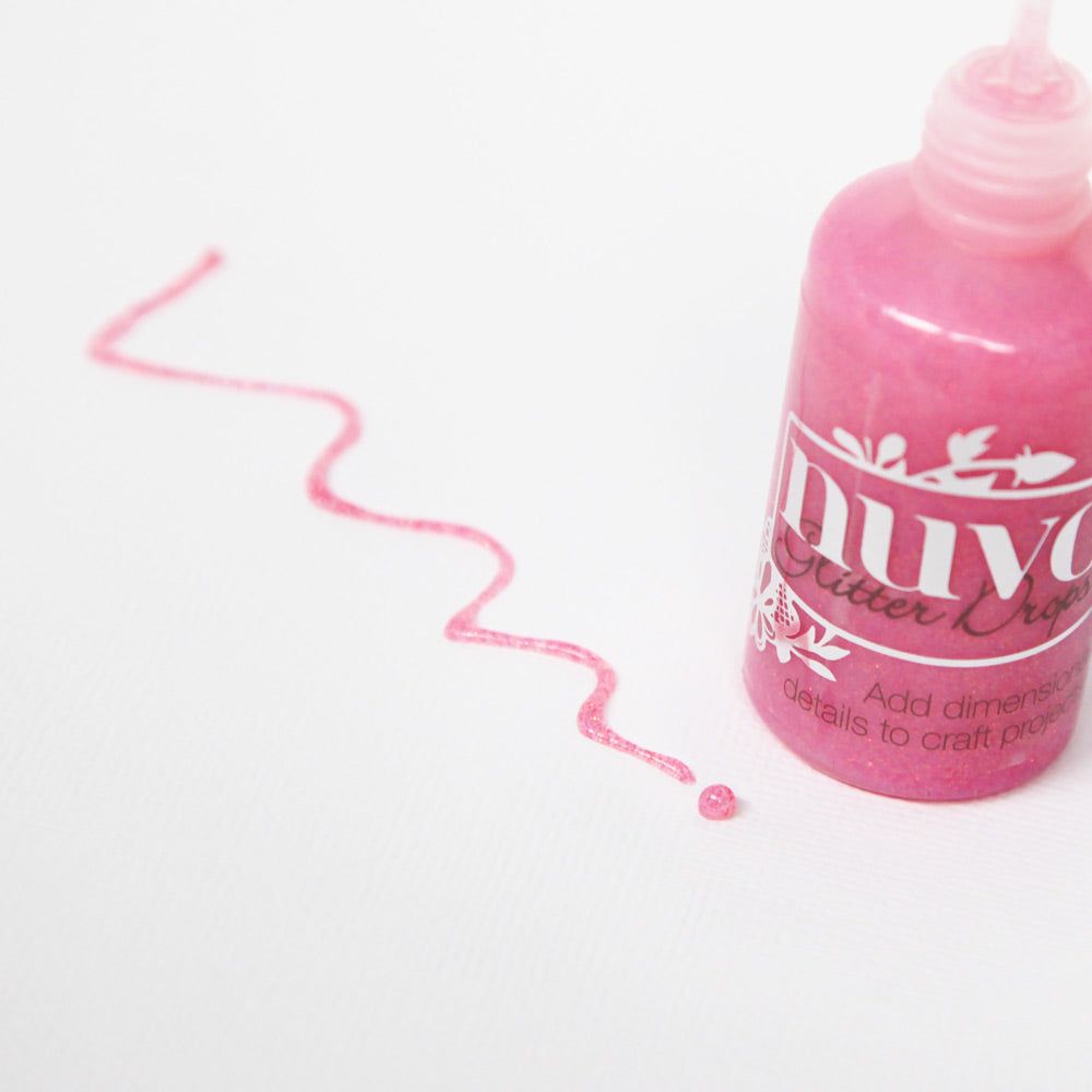 Nuvo Glitter Drops SHERBET SUMMER Glue 1oz