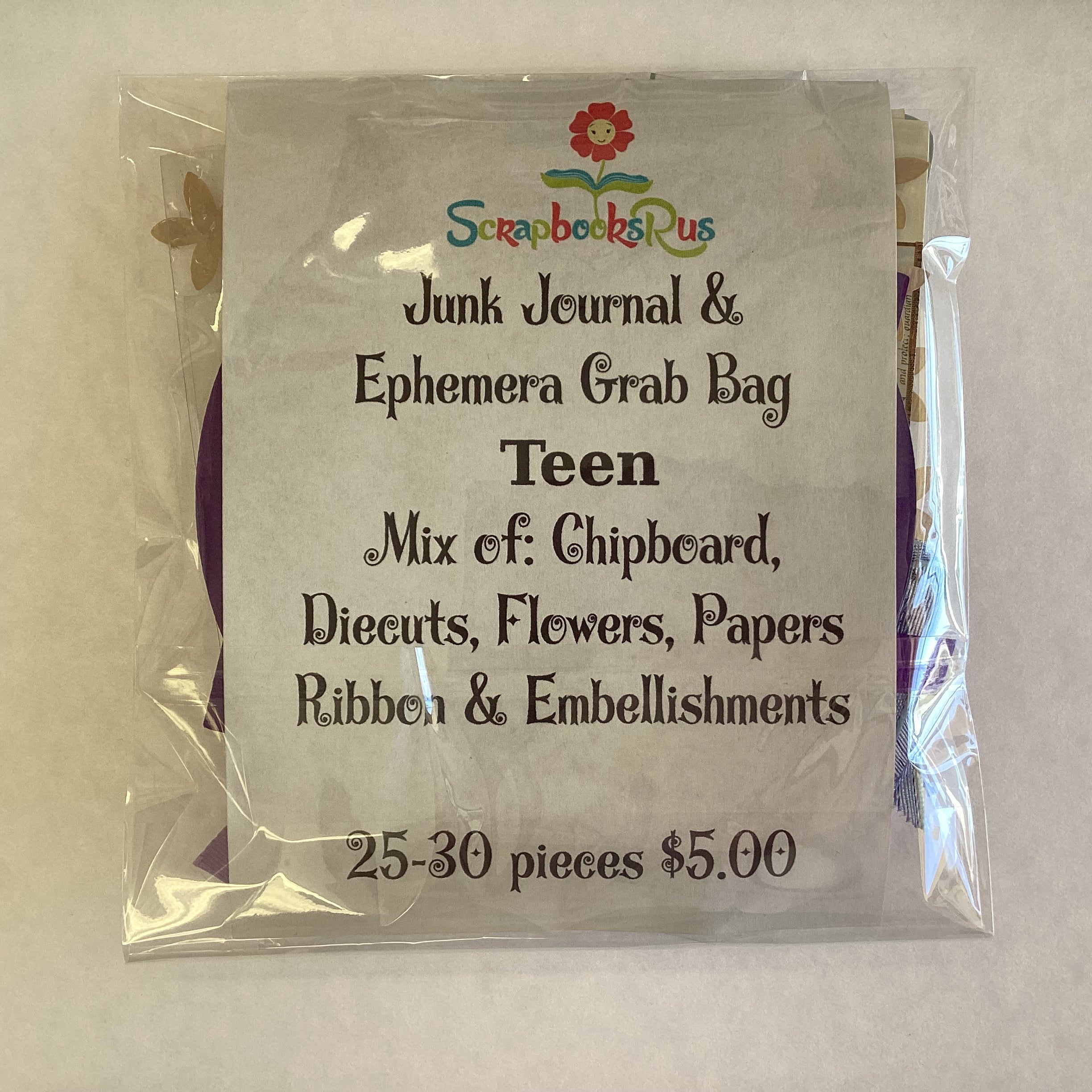 Junk Journal & Ephemera Grab Bag Themed