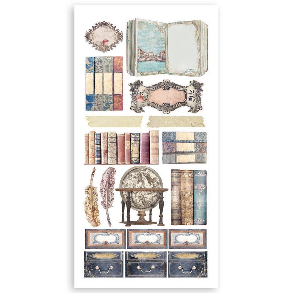 Stamperia VENICE CITY OF ART 6”X12” Paper Cutouts