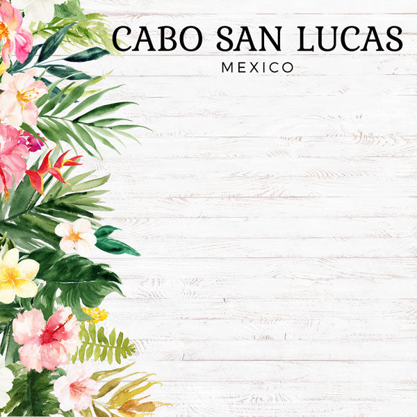 Scrapbooksrus CABO SAN LUCAS GETAWAY 12”X12” Scrapbook Kit