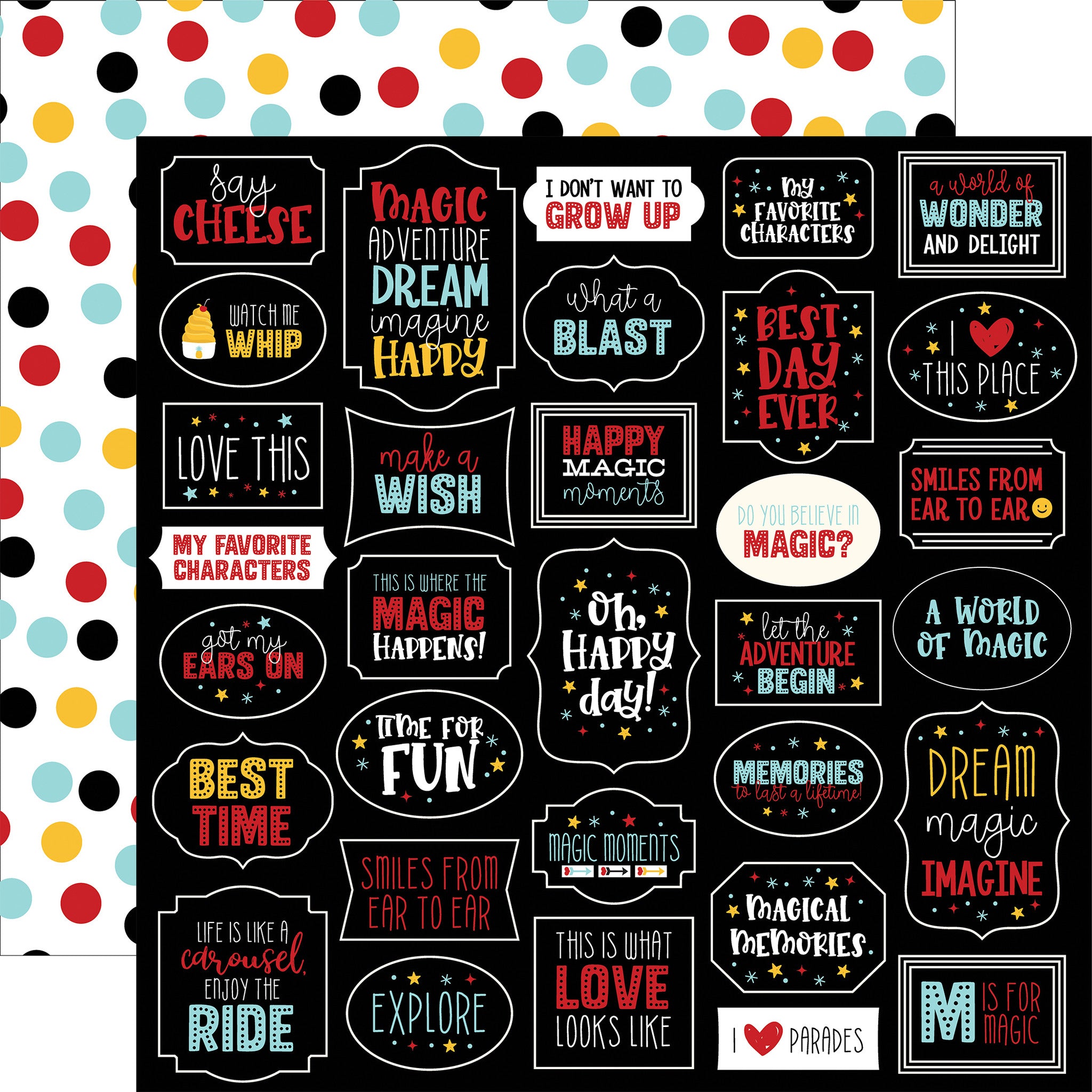 Echo Park A MAGICAL PLACE 12"X12" Scrapbook Paper