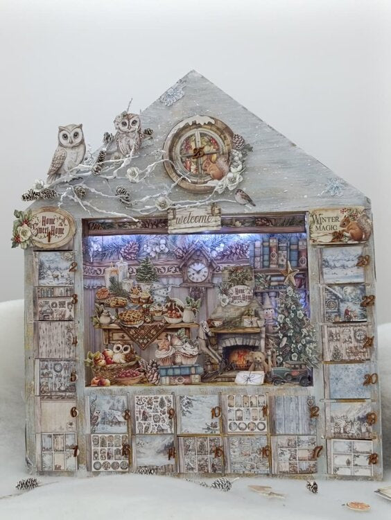 Stamperia THE OWL’S HOUSE RUB ON Rubon Sheet