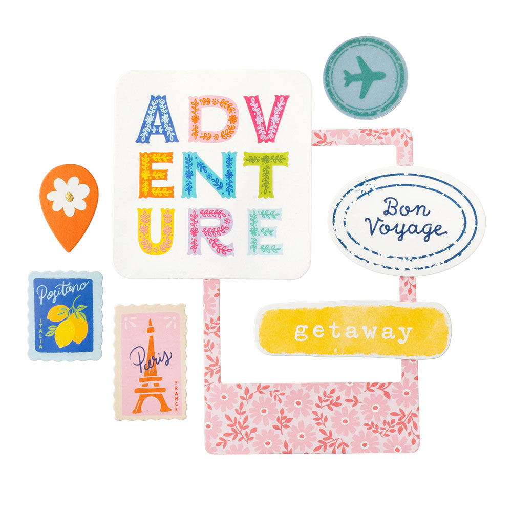 Paige Evans ADVENTUROUS Ephemera 63pc