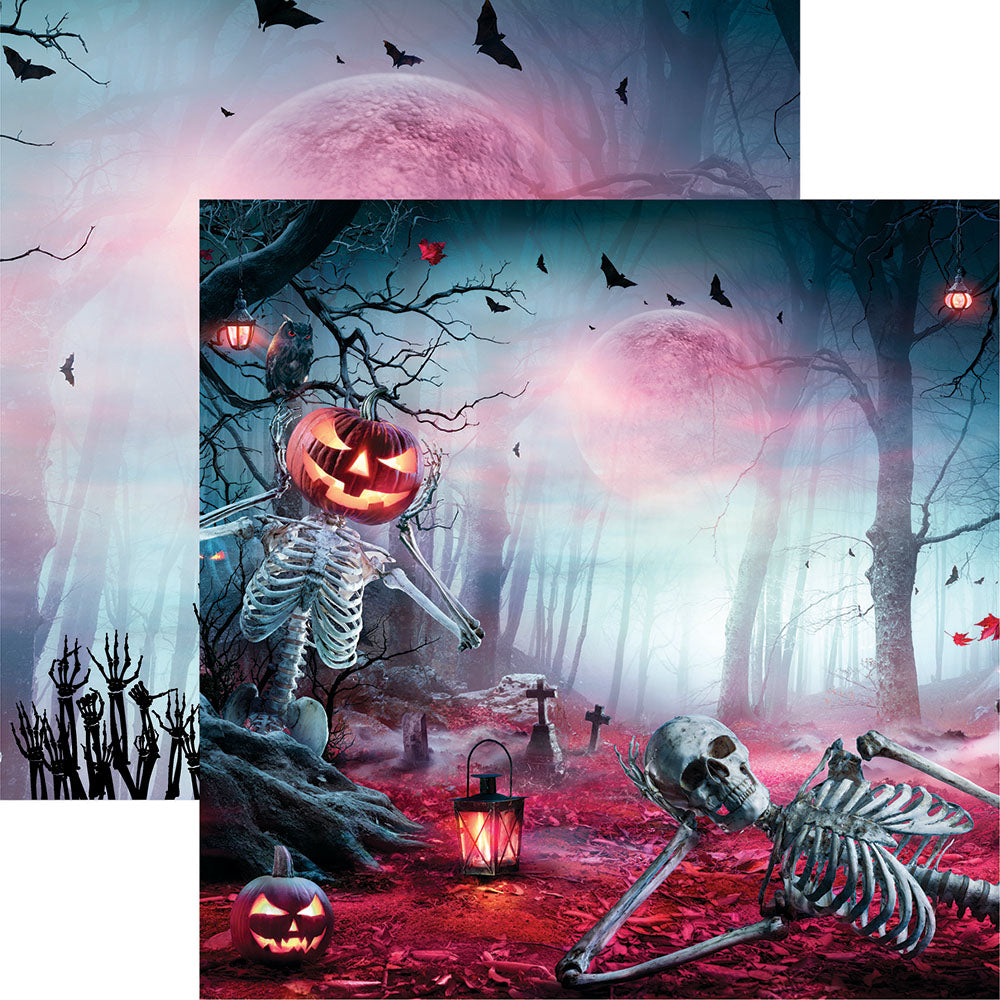 Reminisce BAD TO THE BONE 12"X12" Scrapbook Kit 9pc