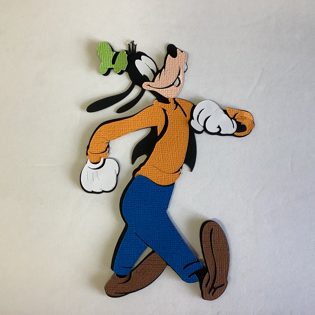 Disney WALKING GOOFY Scrapbook DieCut