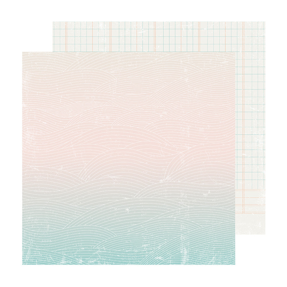 Heidi Swapp SET SAIL 12"X12" Scrapbook Paper