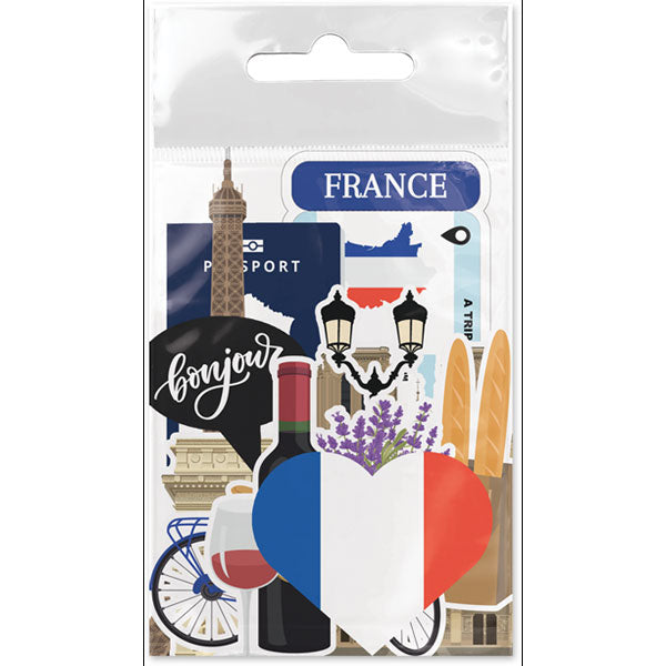 Scrapbooksrus FRANCE MEMORIES 12”X12” Scrapbook Kit