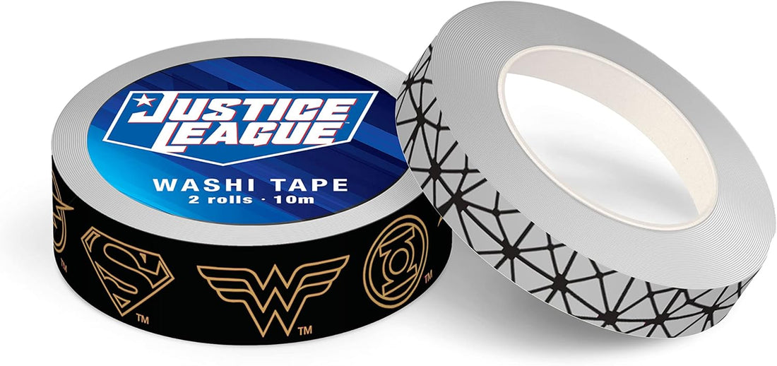 Paper House JUSTICE LEAGUE Washi Tape 2 Rolls