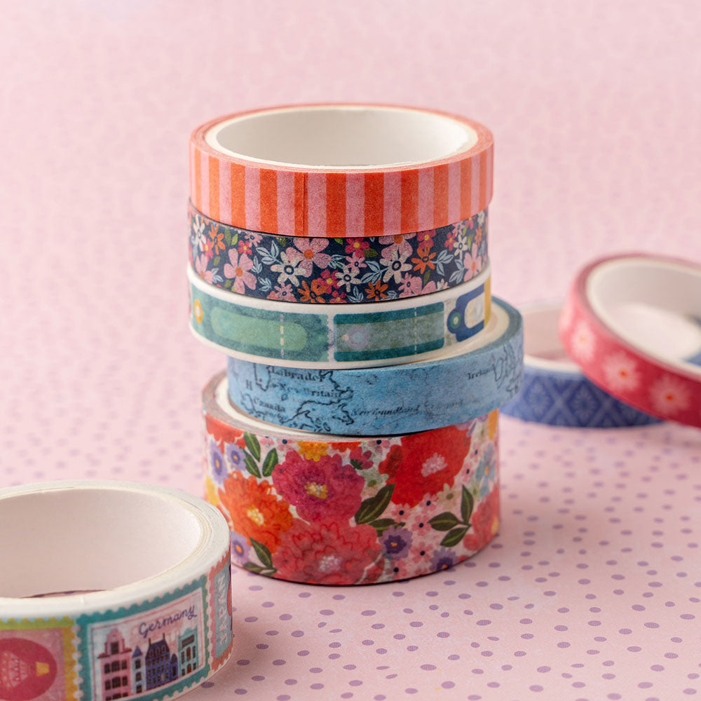 Paige Evans ADVENTUROUS Washi Tape 8pc