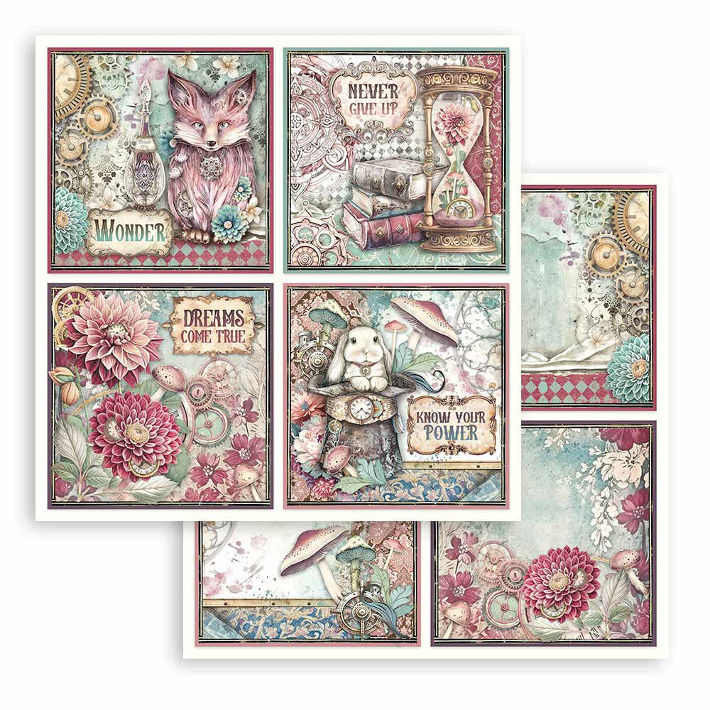 Stamperia MASTER OF MAGIC 12"X12" Scrapbook Paper Pack