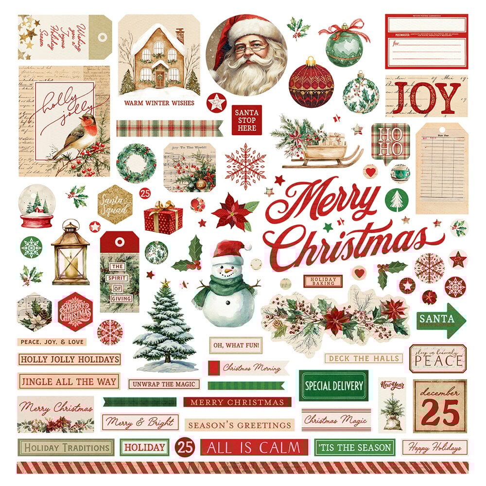 Photoplay CHRISTMAS JUNQUE 12”X12” Collection Pack