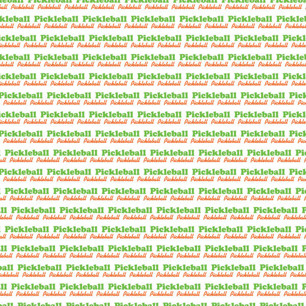 Scrapbook Customs PICKLEBALL PRIDE 12X12 Scrapbook Paper Sports