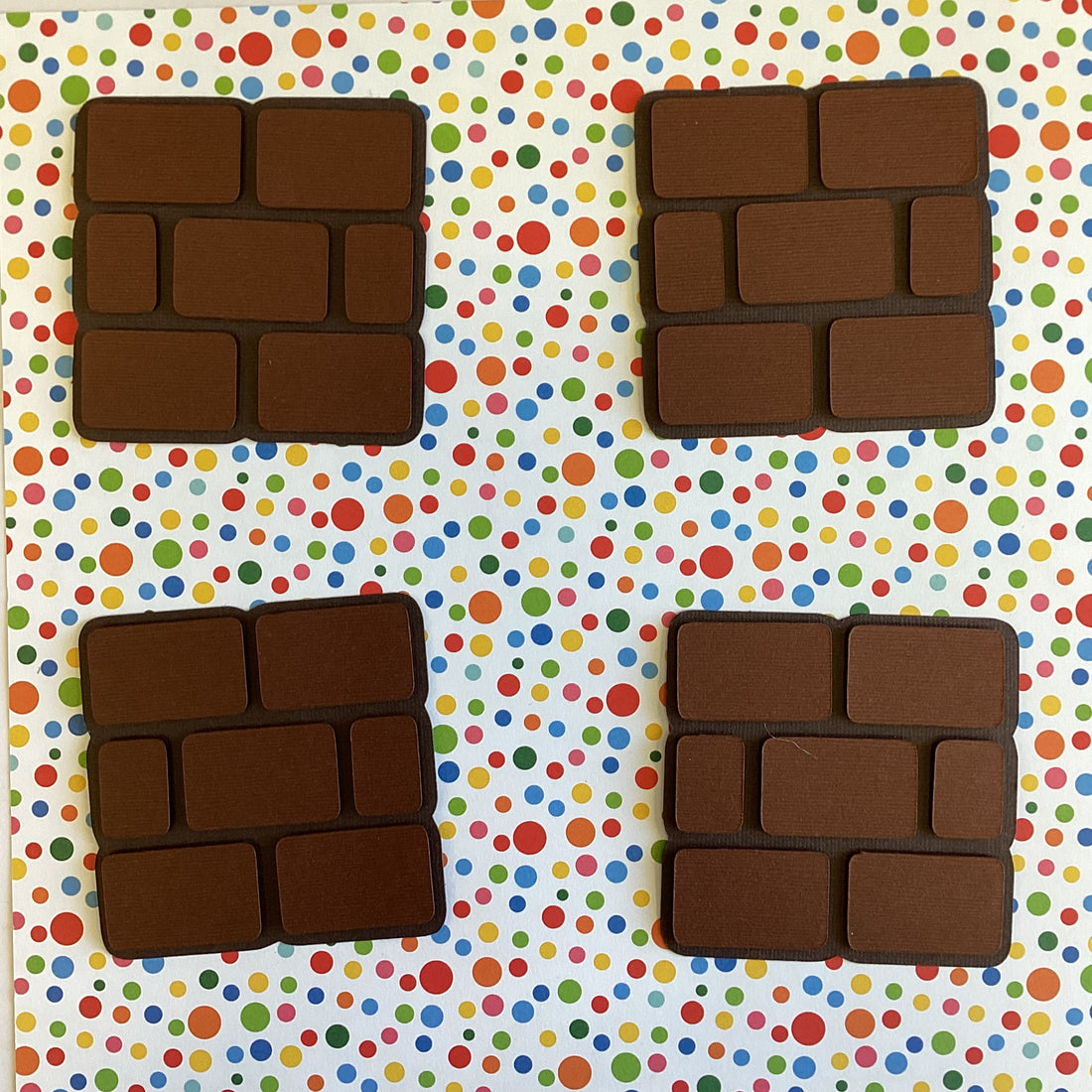 Scrapbooksrus SUPER MARIO SET DieCut Embellishments