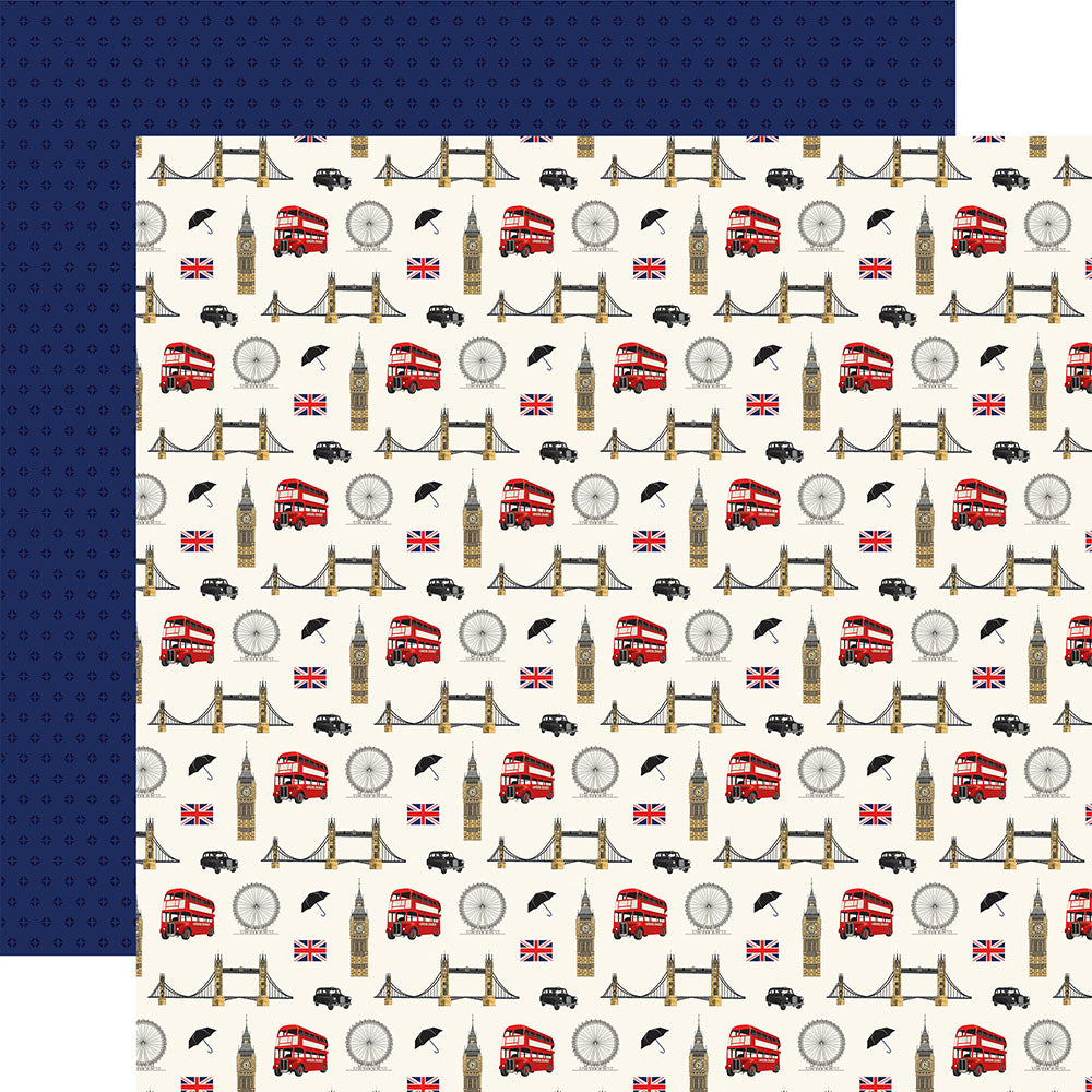 Carta Bella 12"X12" LONDON Collection Kit 13pc