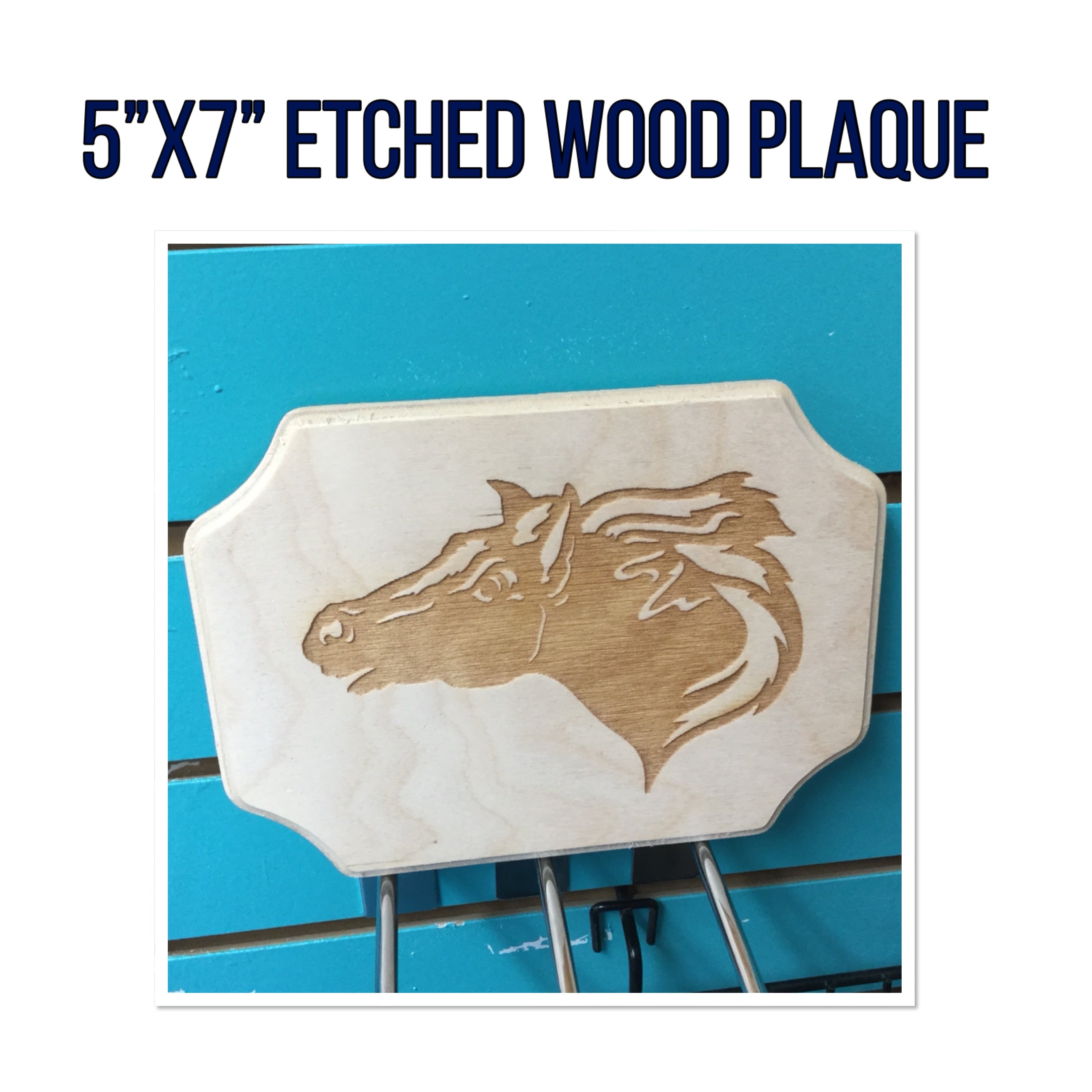 ETCHED WOOD PLAQUE Wall Art Sign Home Decor