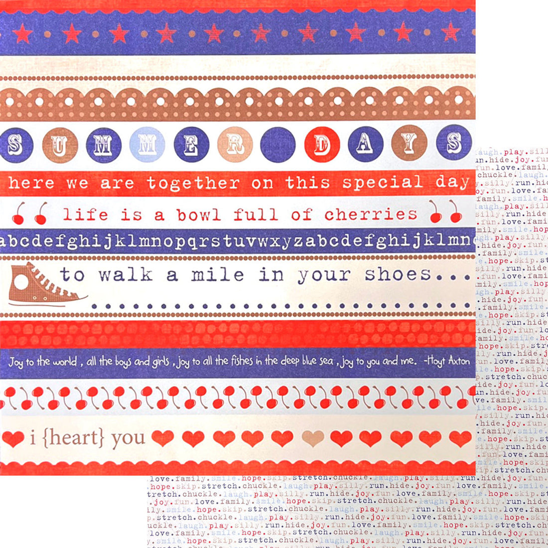 Dream Street Papers MJ - DOODLE DANDY 12"X12" Scrapbook Paper