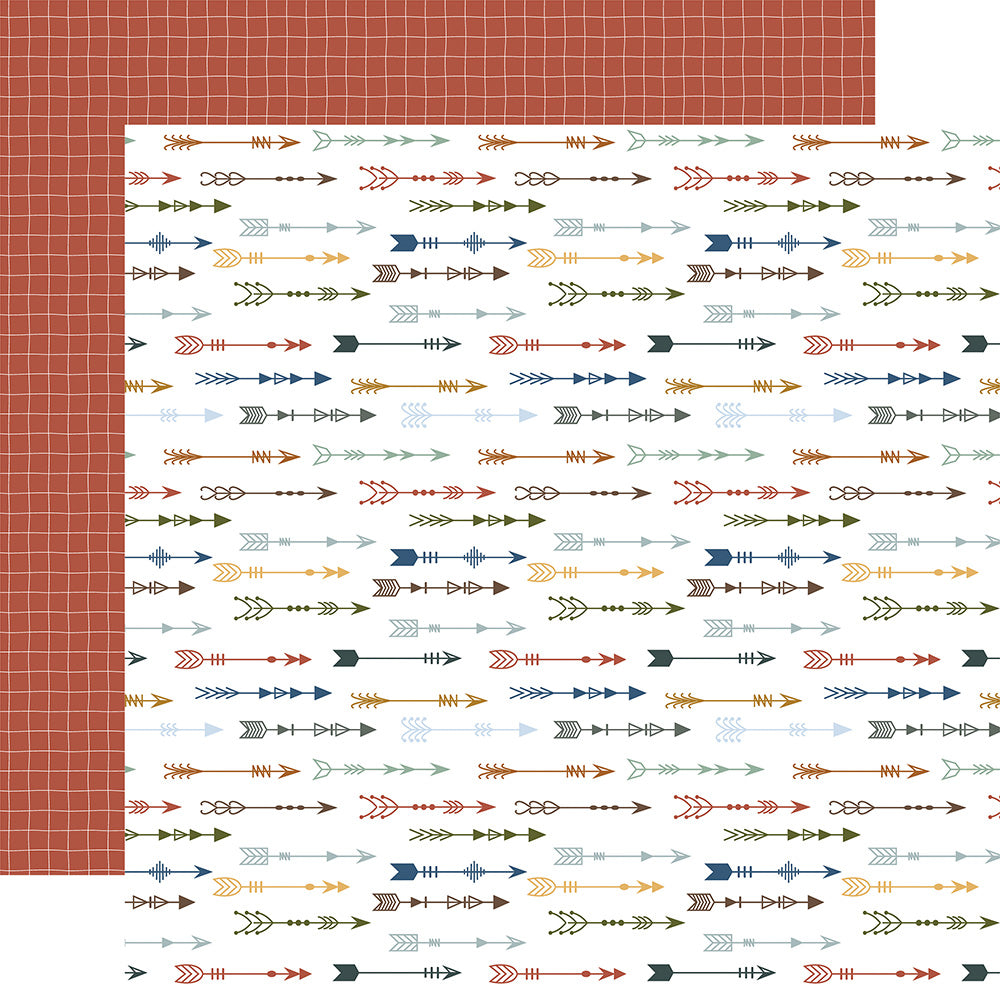 Echo Park DREAM BIG LITTLE BOY 12”X12" Scrapbook Paper