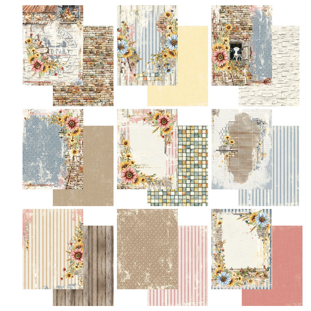 49 and Market WHISPERING WAY 6X8 Collection Paper Pack
