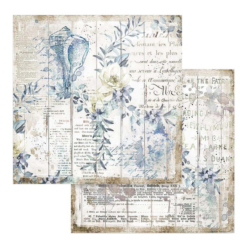 Stamperia Romantic SEA DREAM 12"X12" Scrapbooking Pad