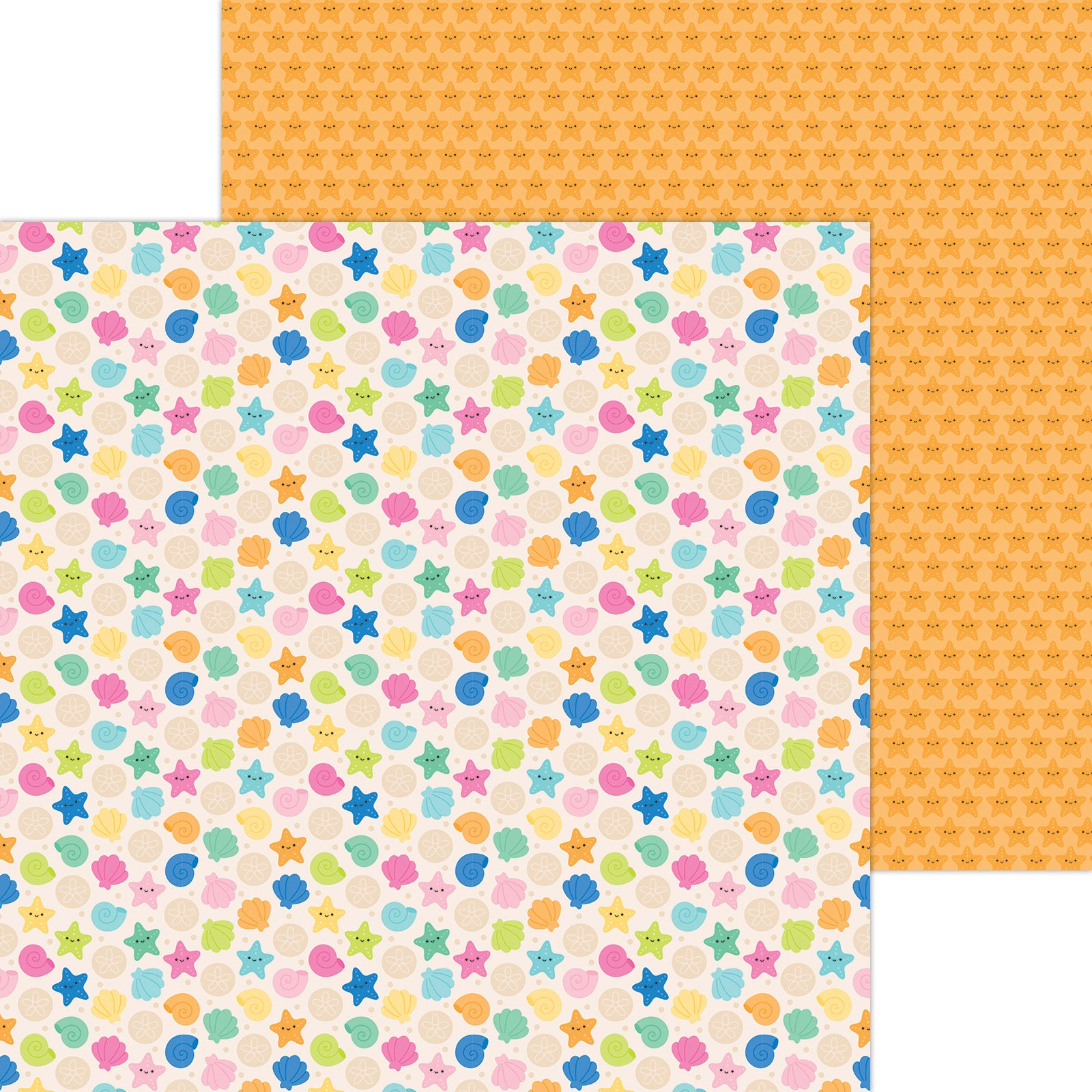 Doodlebug SUMMER FUN 12”X12” Paper Pack 13pc