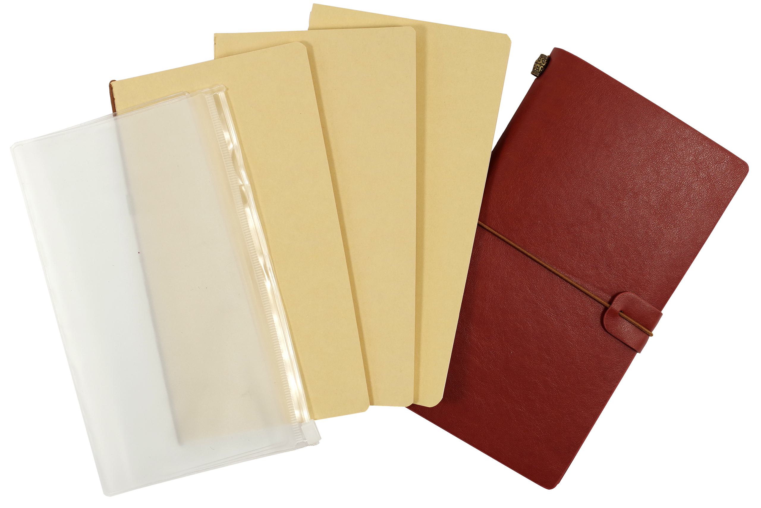 Peter Pauper VOYAGER BURGUNDY Travel Journal Notebook