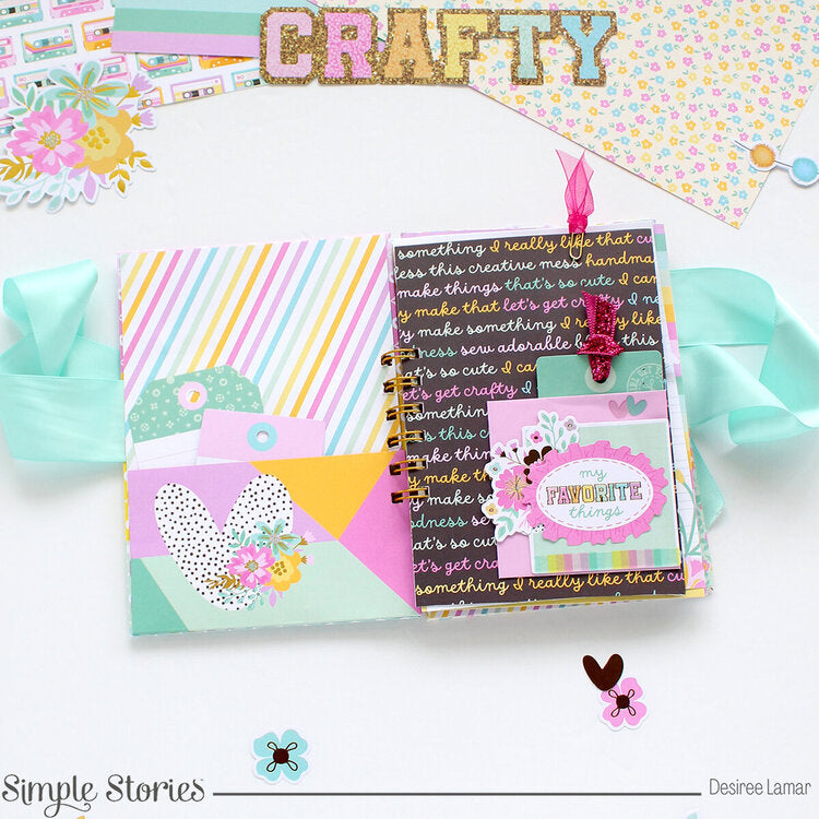 Simple Stories CRAFTY THINGS Washi Tape 5 Rolls