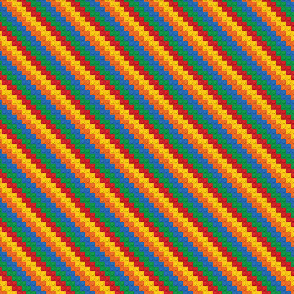 BUILDING BLOCKS X2 Lego 12”X12” Scrapbook Paper Pack