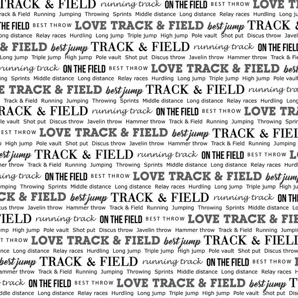 Scrapbook Customs TRACK & FIELD 12”X12” Paper Pack 4pc