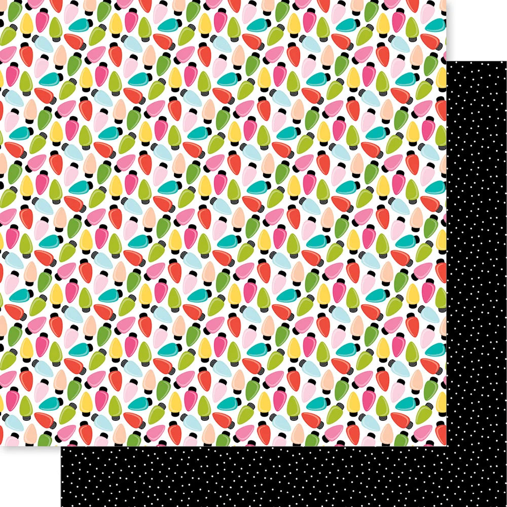 Bella Blvd MERRY MINGLE 12"X12" Scrapbook Paper