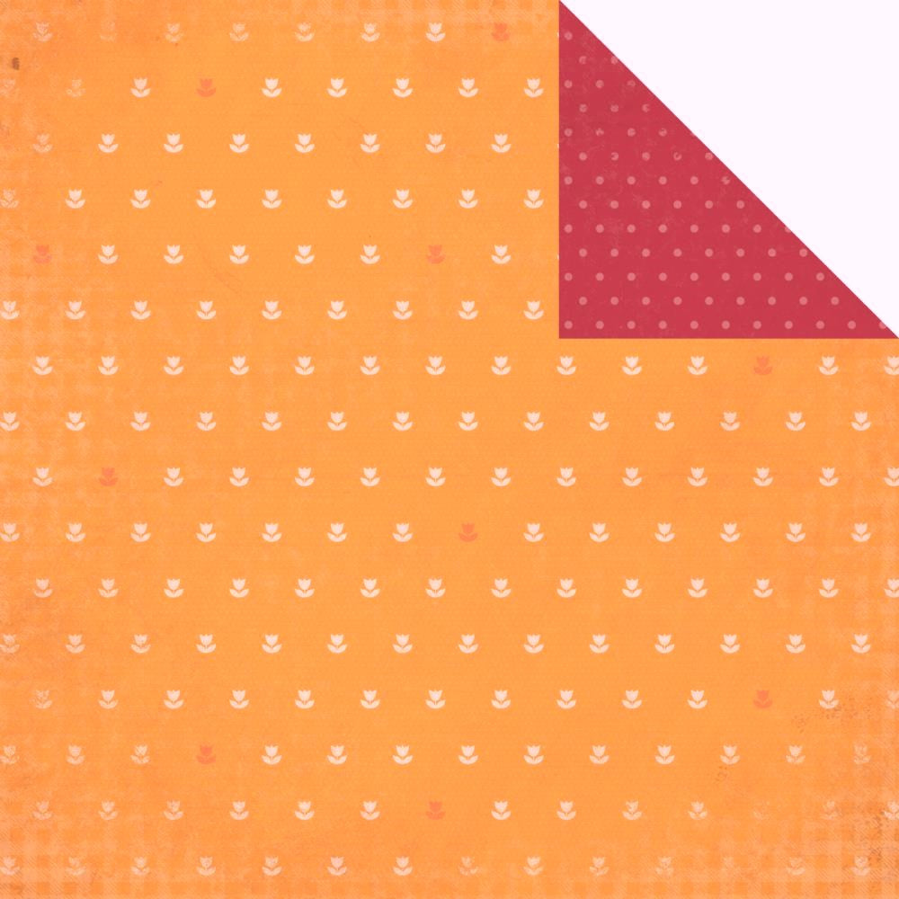 Kaisercraft COCK-A-Doodle-DOO 12"X12" Farm Scrapbook Paper
