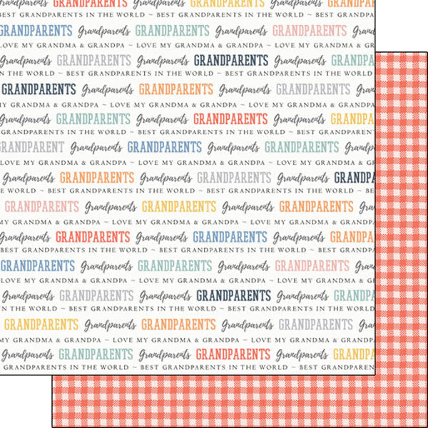 FAMILY PRIDE DS 12"X12" Scrapbook Paper