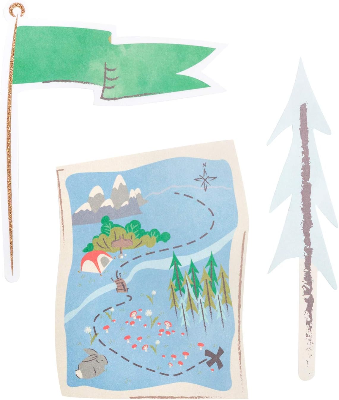 Pink Paislee LITTLE ADVENTURER Boy Ephemera 40pc