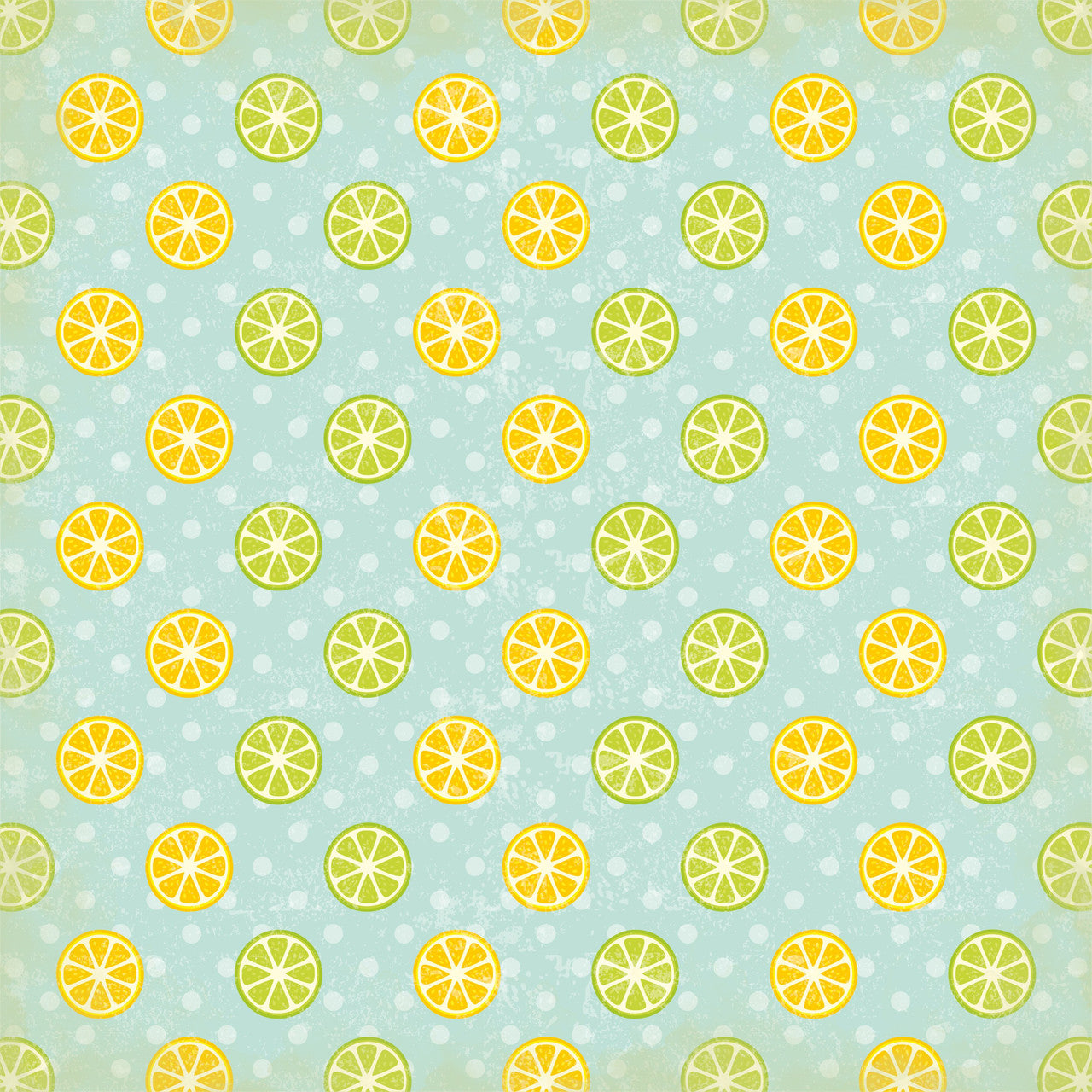 Little Birdie SUNSHINE & LEMONADE 6”X6” Cardstock Pad