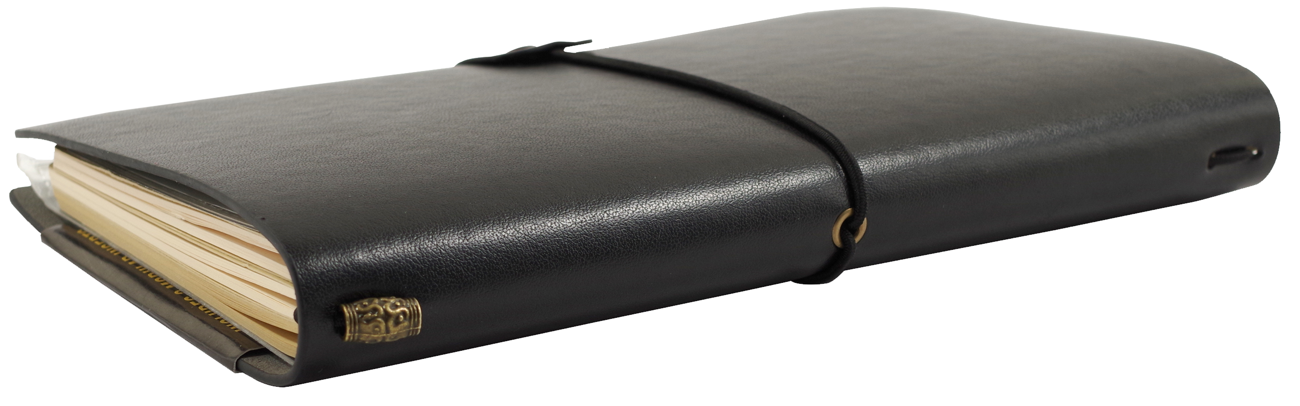 Peter Pauper VOYAGER BLACK Travel Journal Notebook