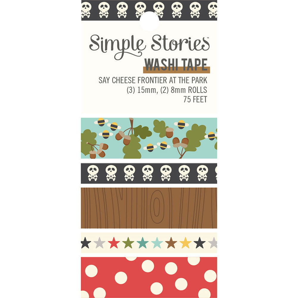 Simple Stories SAY CHEESE FRONTIER AT THE PARK Washi Tape