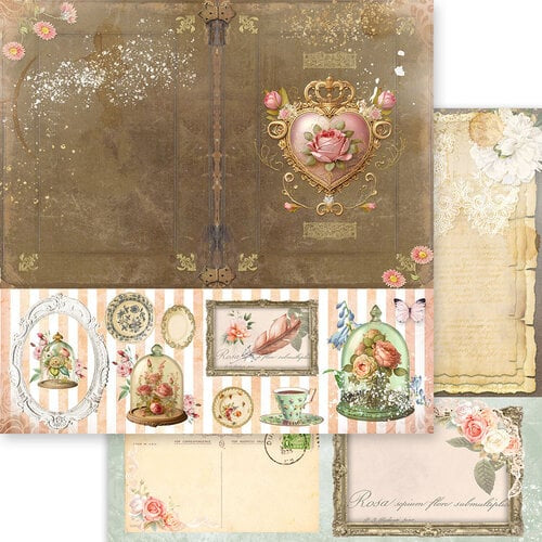 Memory Place CHERISHED ELEGANCE 12X12 Collection Paper Pack
