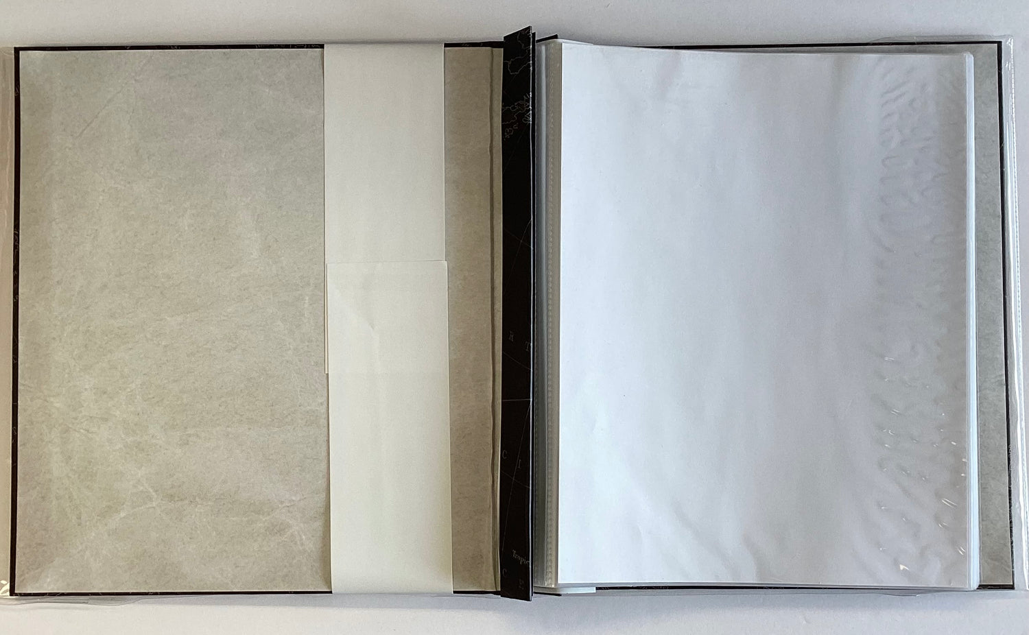 Postbound Album 8.5"X11” WHOLE WORLD TO EXPLORE Scrapbook Memory Album